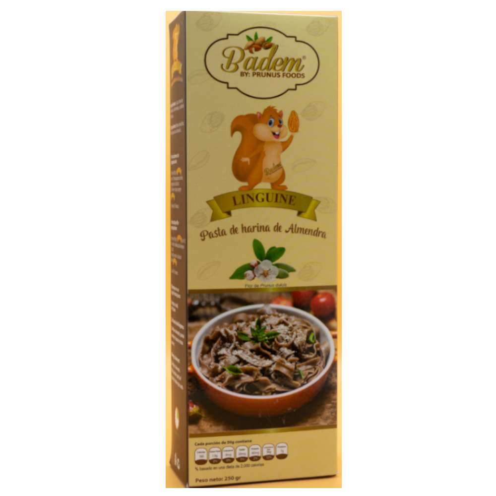 Pasta Linguine de Harina de Almendra Badem 250Gr | SuperBooM